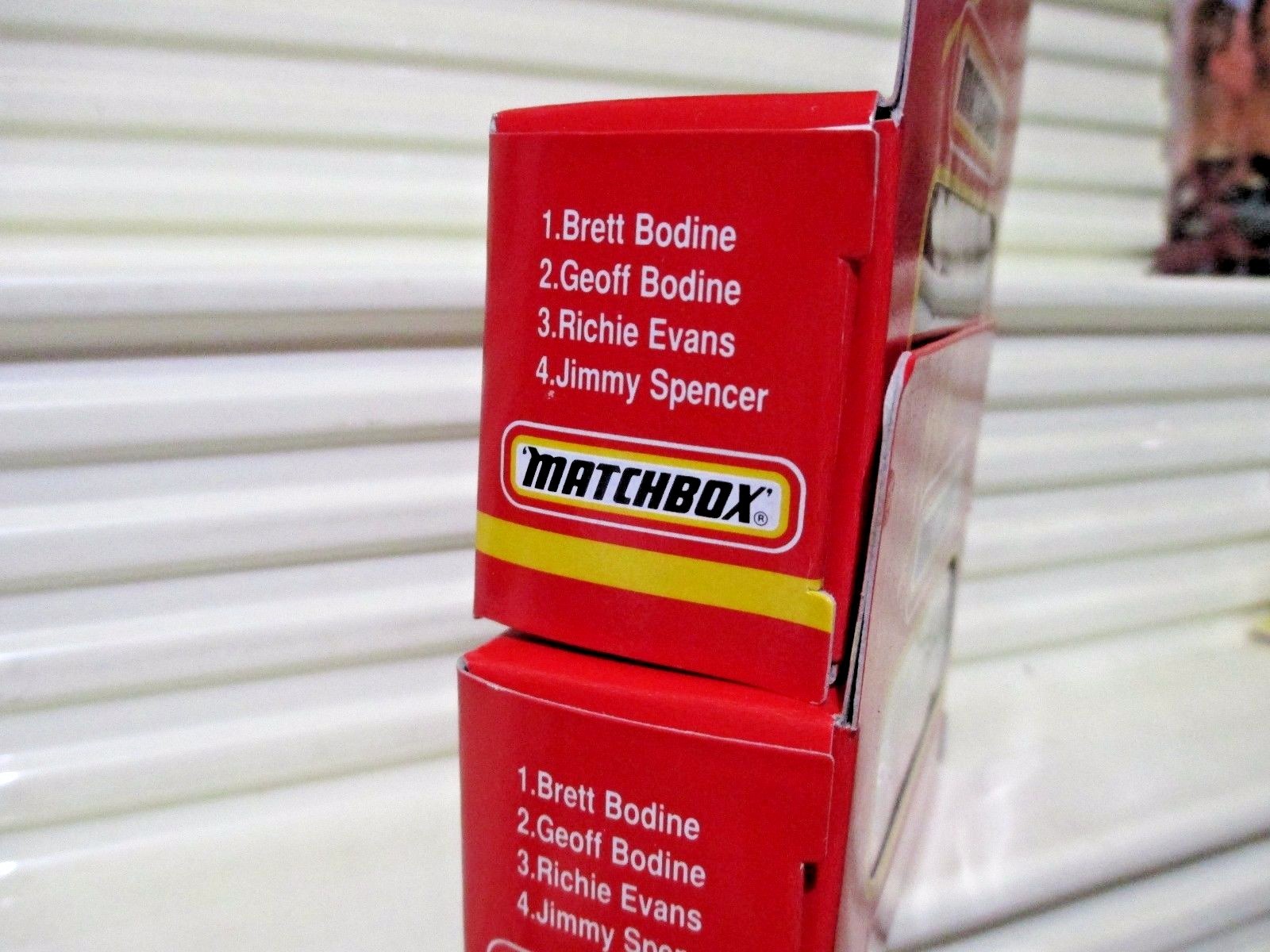 MATCHBOX 1993 Series 2 LEGENDS Modified Cars B.Bodine G.Bodine R.Evans JSpencer