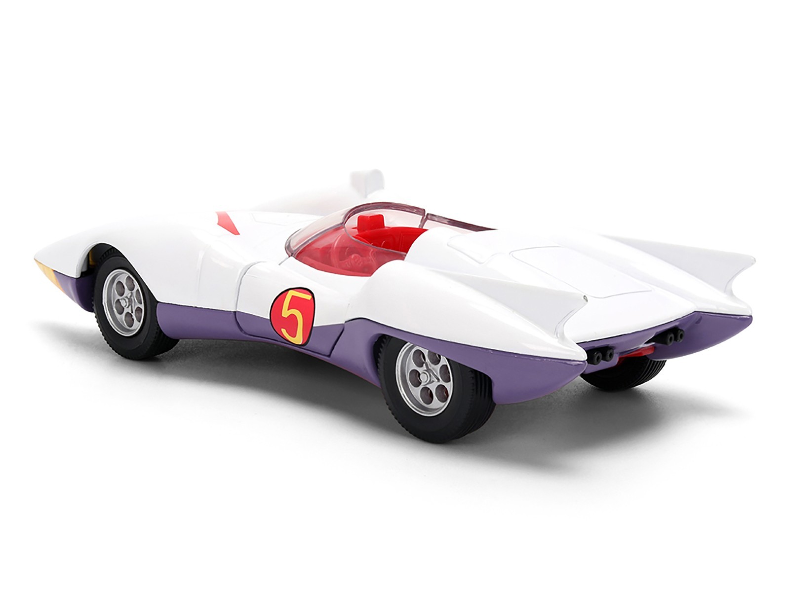 MACH 5 WHITE “SPEED RACER” 1/32 DIECAST MODEL CAR BY JADA 35882