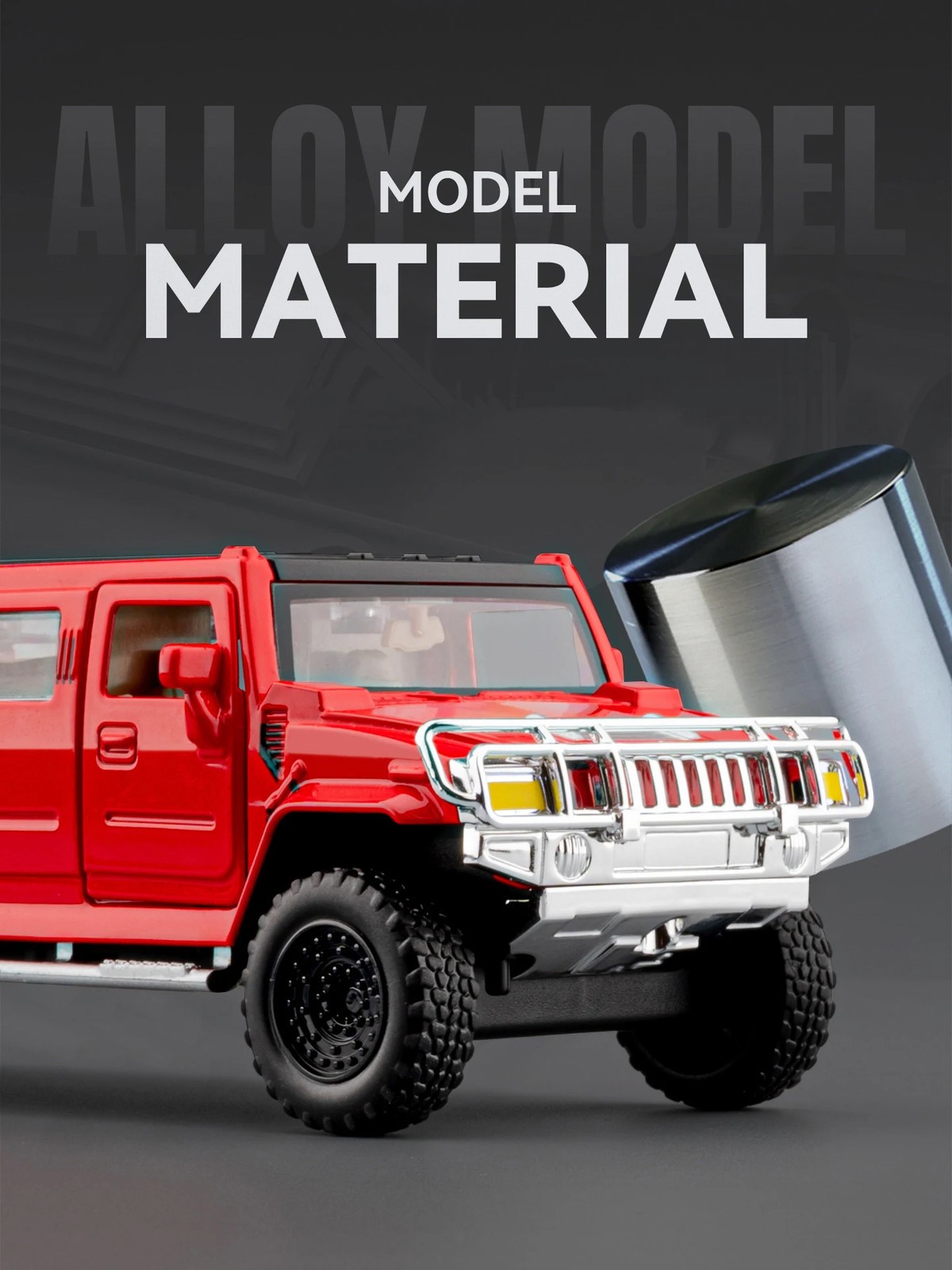1:32 Extended Version HUMMER H2 Alloy Car Model Diecast Metal Vehicles Car Model