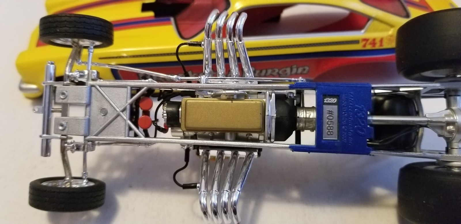 The Floppers Nitro Funny Car Braskett & Burgin #588 Of 1500 1/24 By 1320