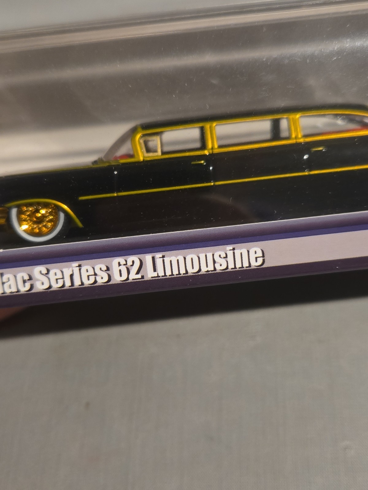 CZ Mechanic 1:64 1959 Black Gold 62 Limousine Luxury Model Diecast Display Car