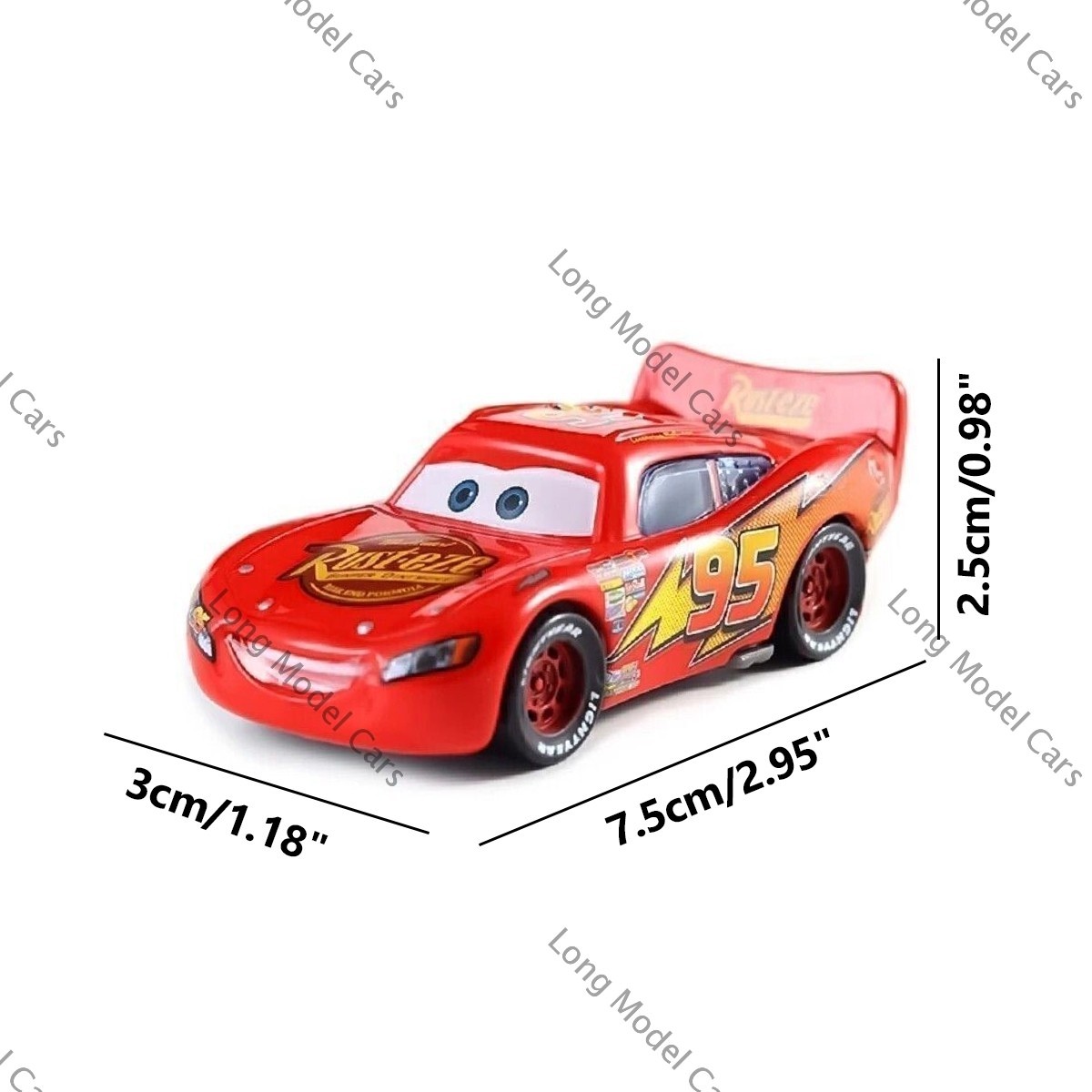 Disney Pixar Cars – Radiator Springs Lightning McQueen Mater Die-Cast Model Gift