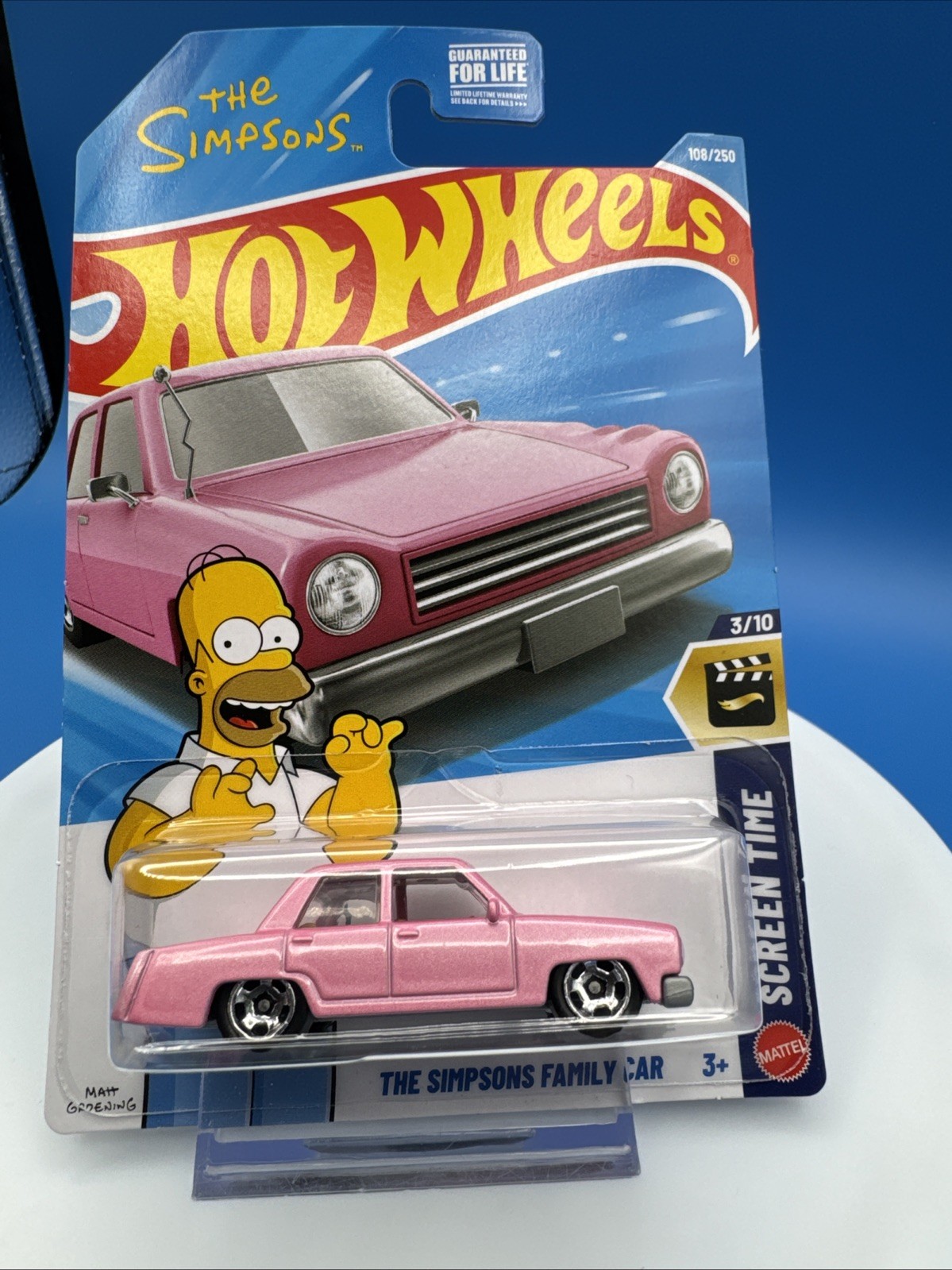 2026 Hot Wheels The Simpsons Family Car NEW #108/250 Screen Time 🔥 Collectors