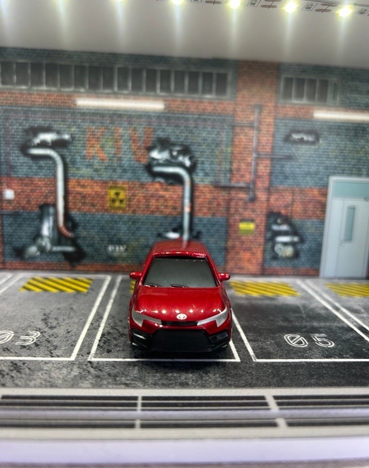 2021 Toyota Corolla Red Metallic Maisto Collection 12419 1/64 Wheels Swap
