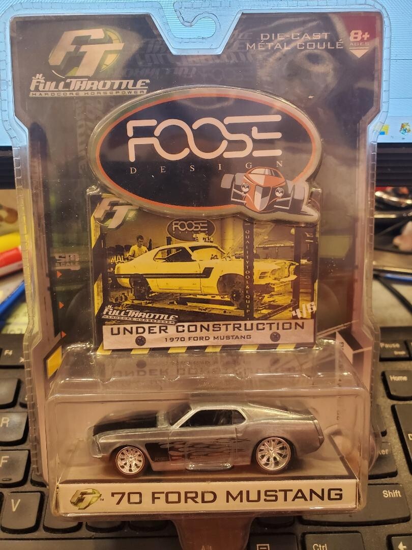 2006 Full Throttle- Foose Design- ’70 Ford Mustang New