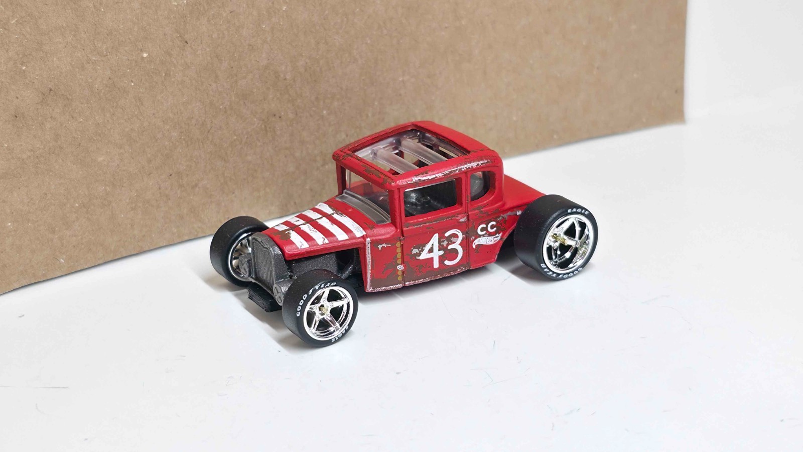 Lowering Base 3D Printed For 1/64 Scale Hot Wheels Ford Model A Custom ’31