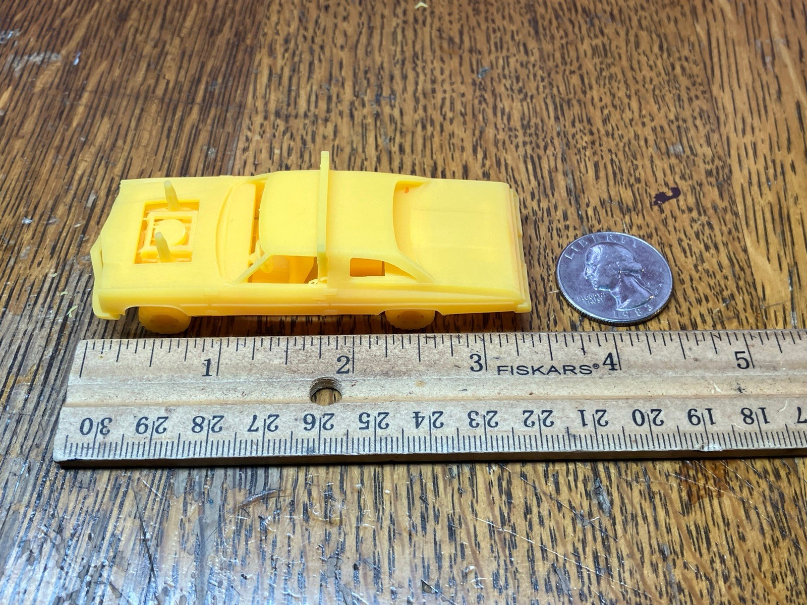 1/64 Scale 3D Printed 1973 Chevy Caprice Demo Derby Car For Diecast Diorama