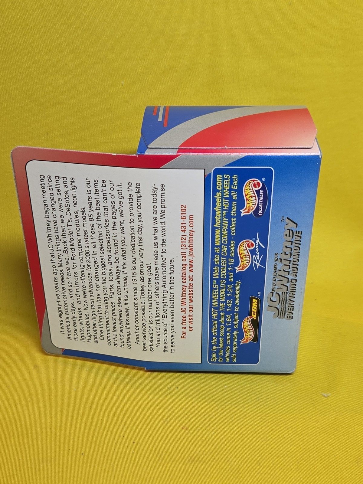 Hot Wheels JC Whitney Chevy C3500 Dually in Blue Real Riders Sealed & Gift🔥48