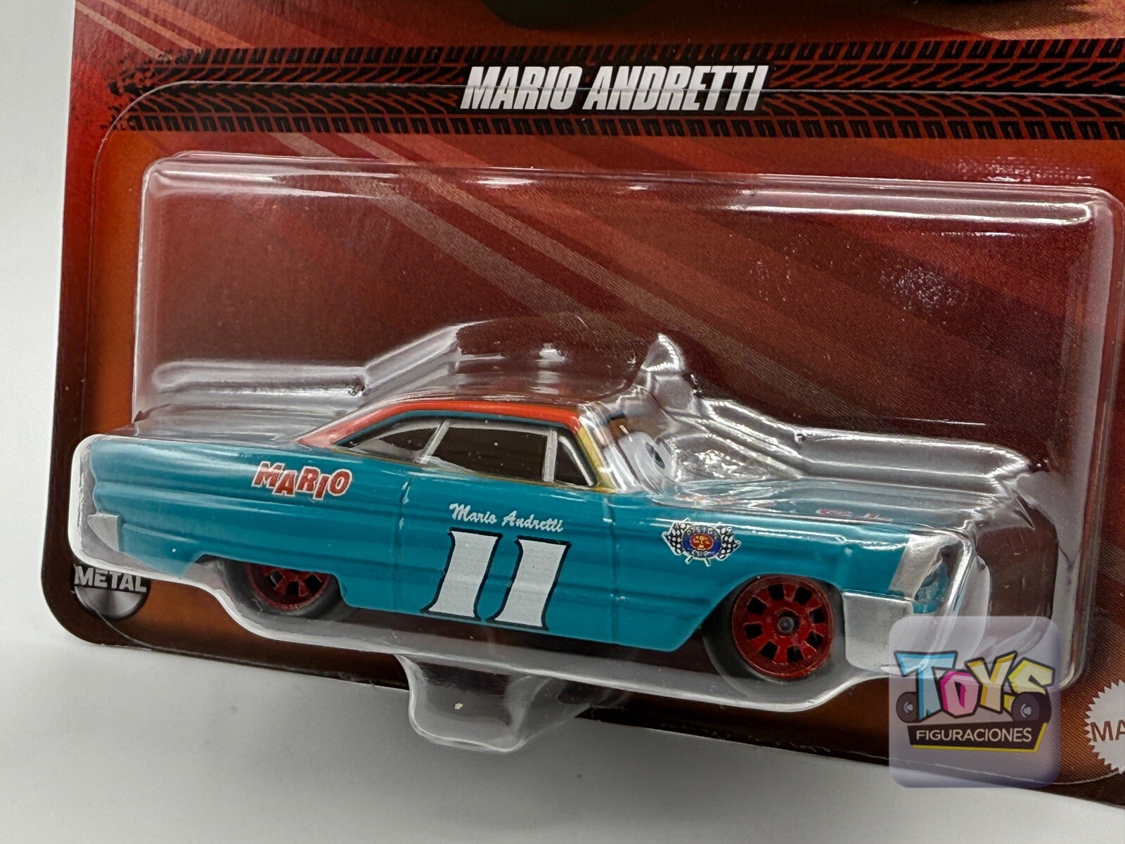 Mattel Disney Pixar Cars Mario Andretti #11 Red Wheels New 2025 Version