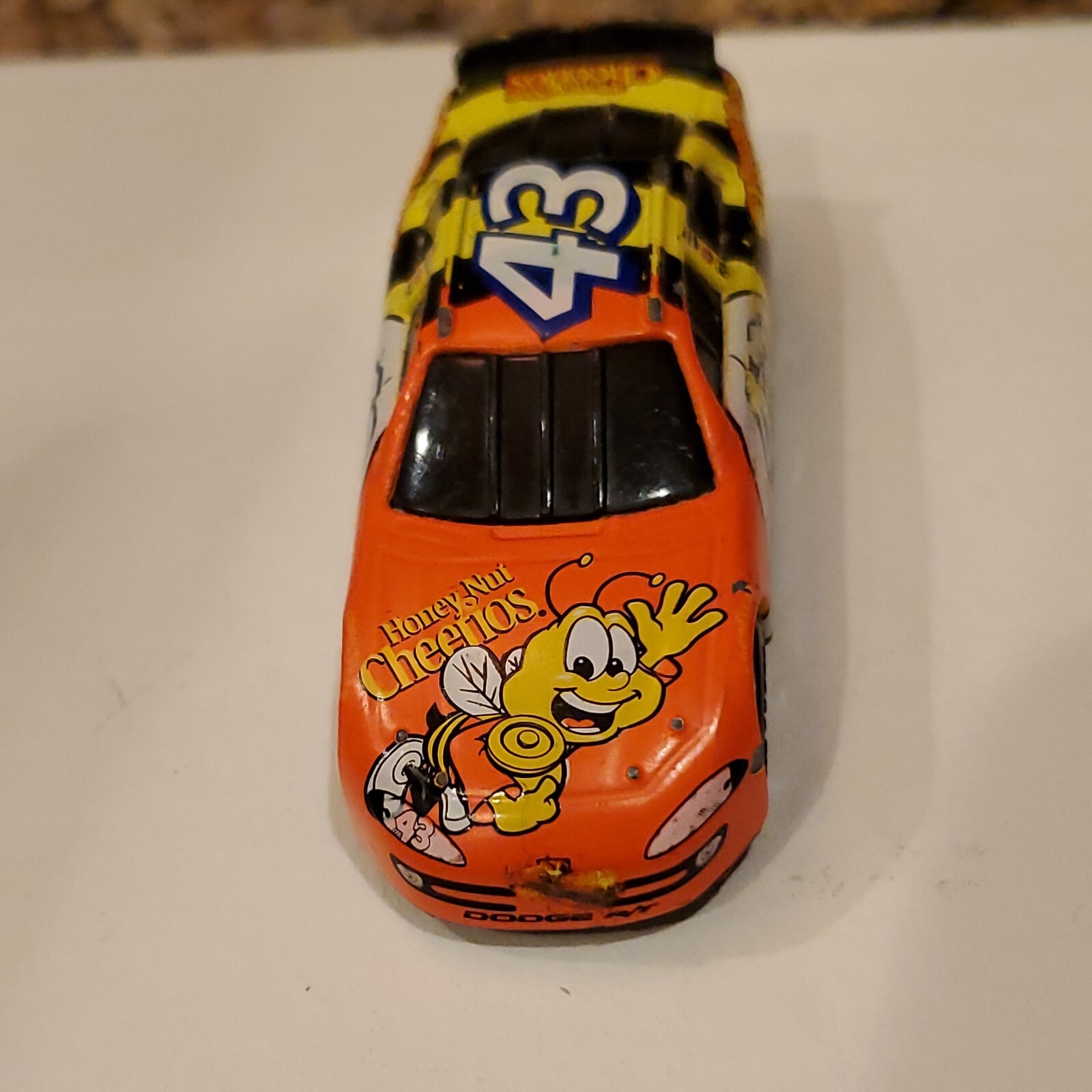 Hot Wheels Honey Nut Cheerios #43 Race Car. Please see photos of actual item for
