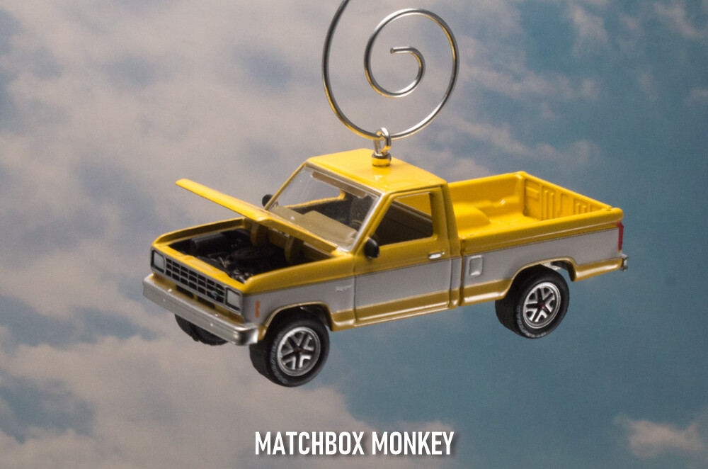 1983 Ford Ranger XL Pickup Truck Custom Christmas Tree Ornament 4X4 RARE Adorno