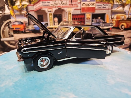 ROAD SIGNATURE CUSTOM BUILT BLACK 1964 Ford Falcon RARE VERY NICE CAR 🚗