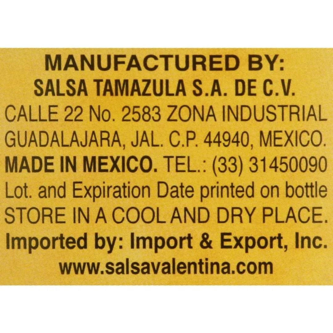 Hot & Extra Hot Sauce , Black & Yellow Label 12,5 Oz (Pack of 2)