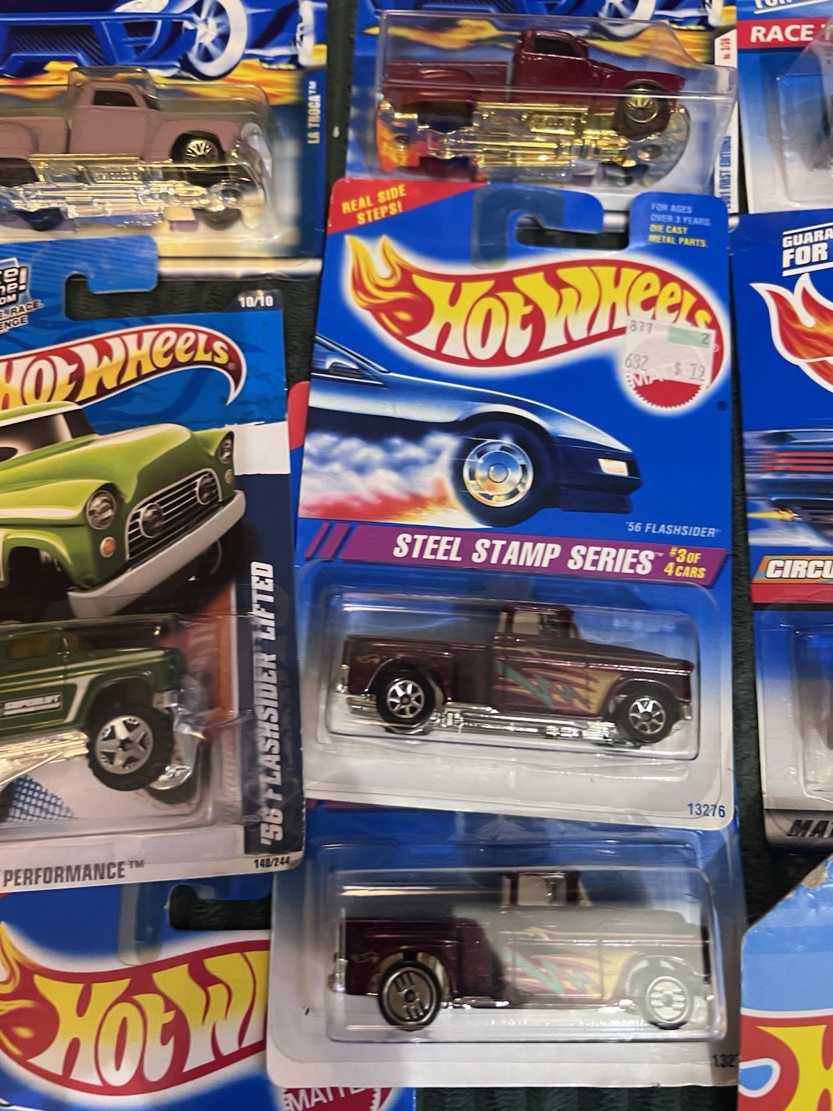 Hot Wheels Lot #1 of 50 Diecast Cars Mixed Collection New On Original Cards.