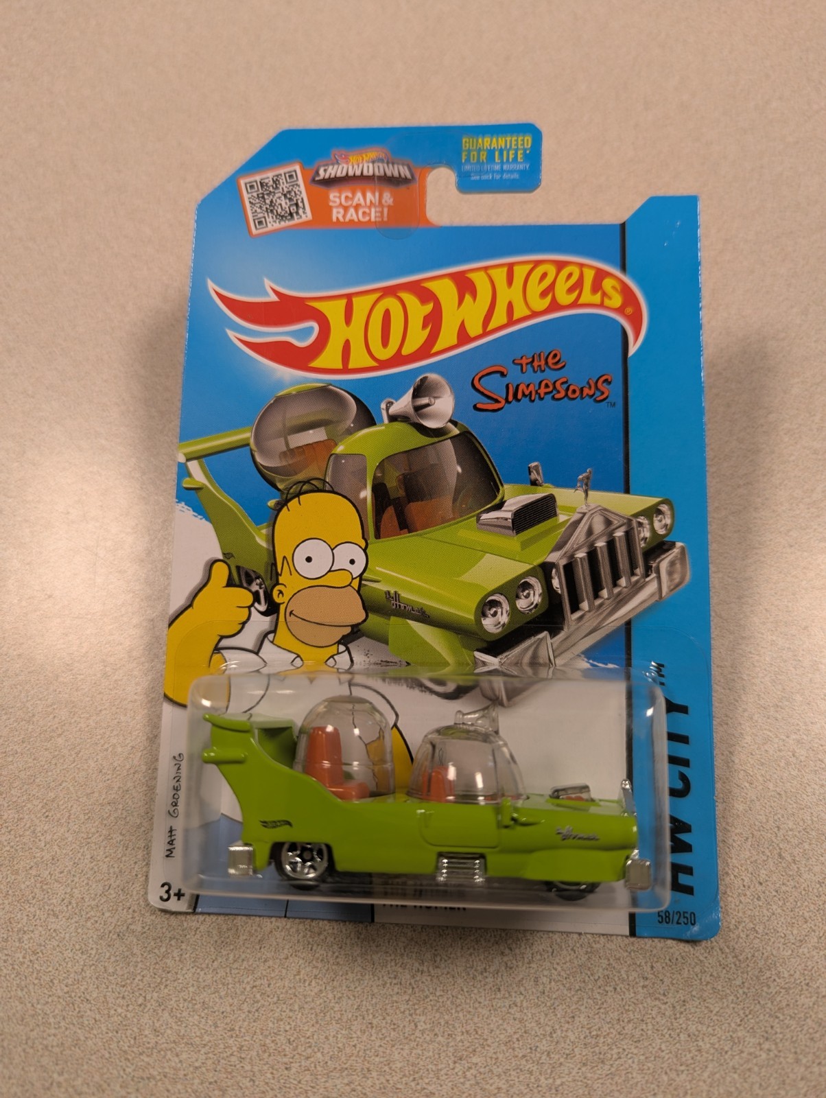 Hot Wheels HW City Simpsons Family Car The Homer