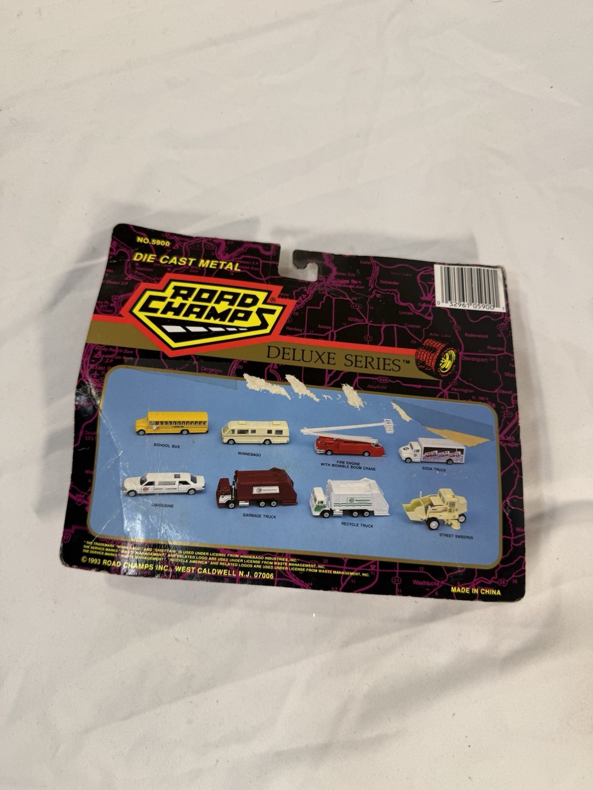Vintage Road Champs Deluxe Series die-cast metal and plastic toy truck NIB