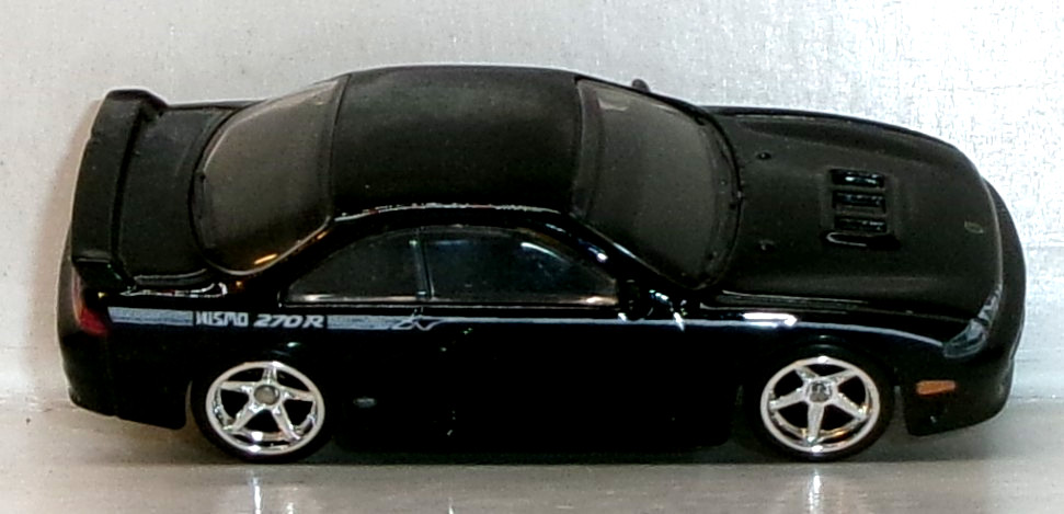 LOOSE 2026 HOT WHEELS BLACK NISSAN 1994 NISMO 270R (S14) WHEEL SWAP REAL RIDERS