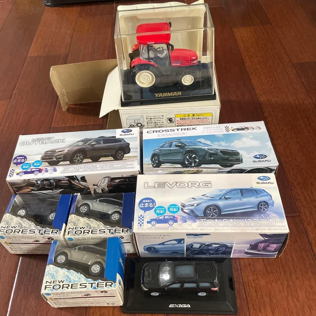 Subaru Yanmar Mini Car Set