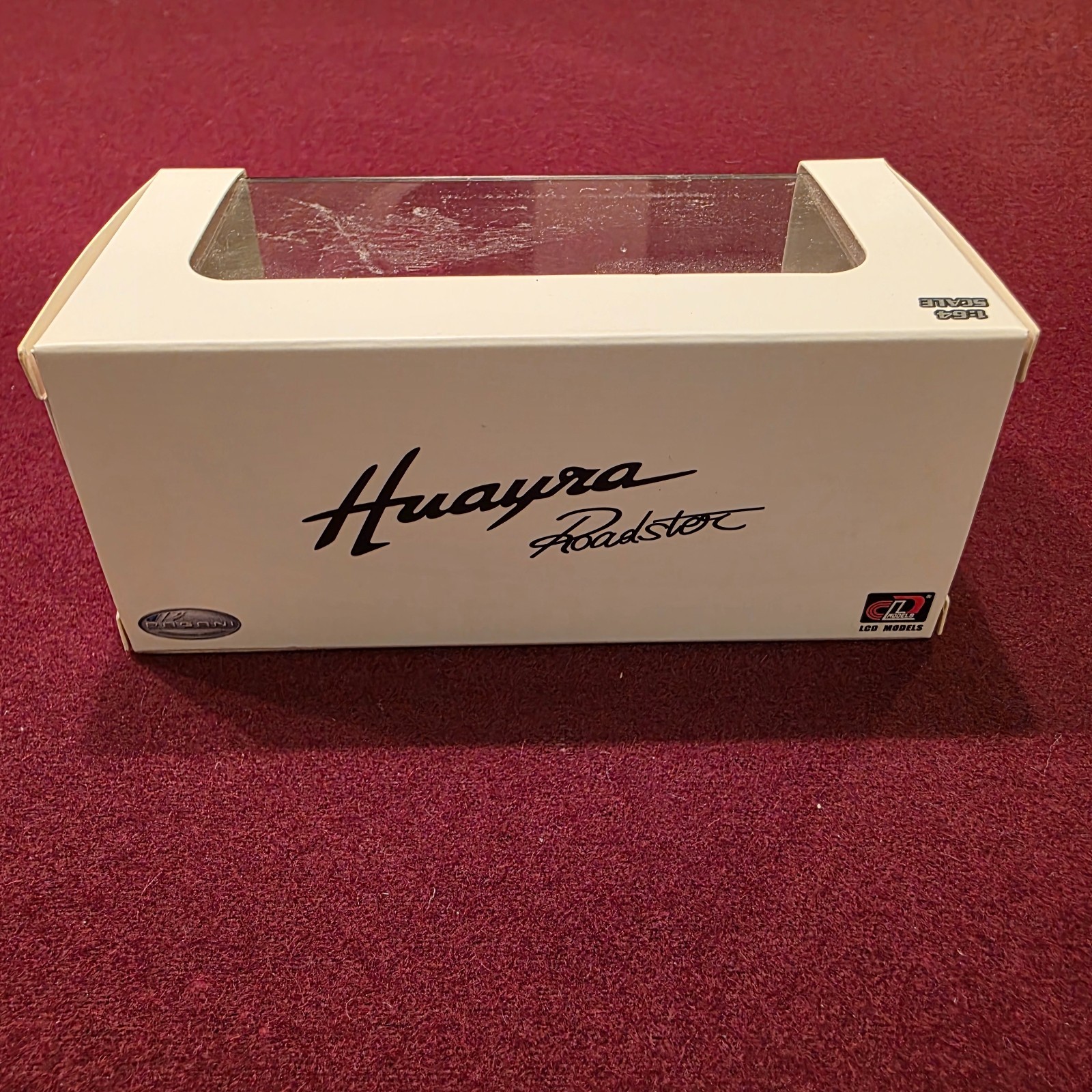 LCD Models 1/64 Pagani Huayra Roadster Red 1/64 Model