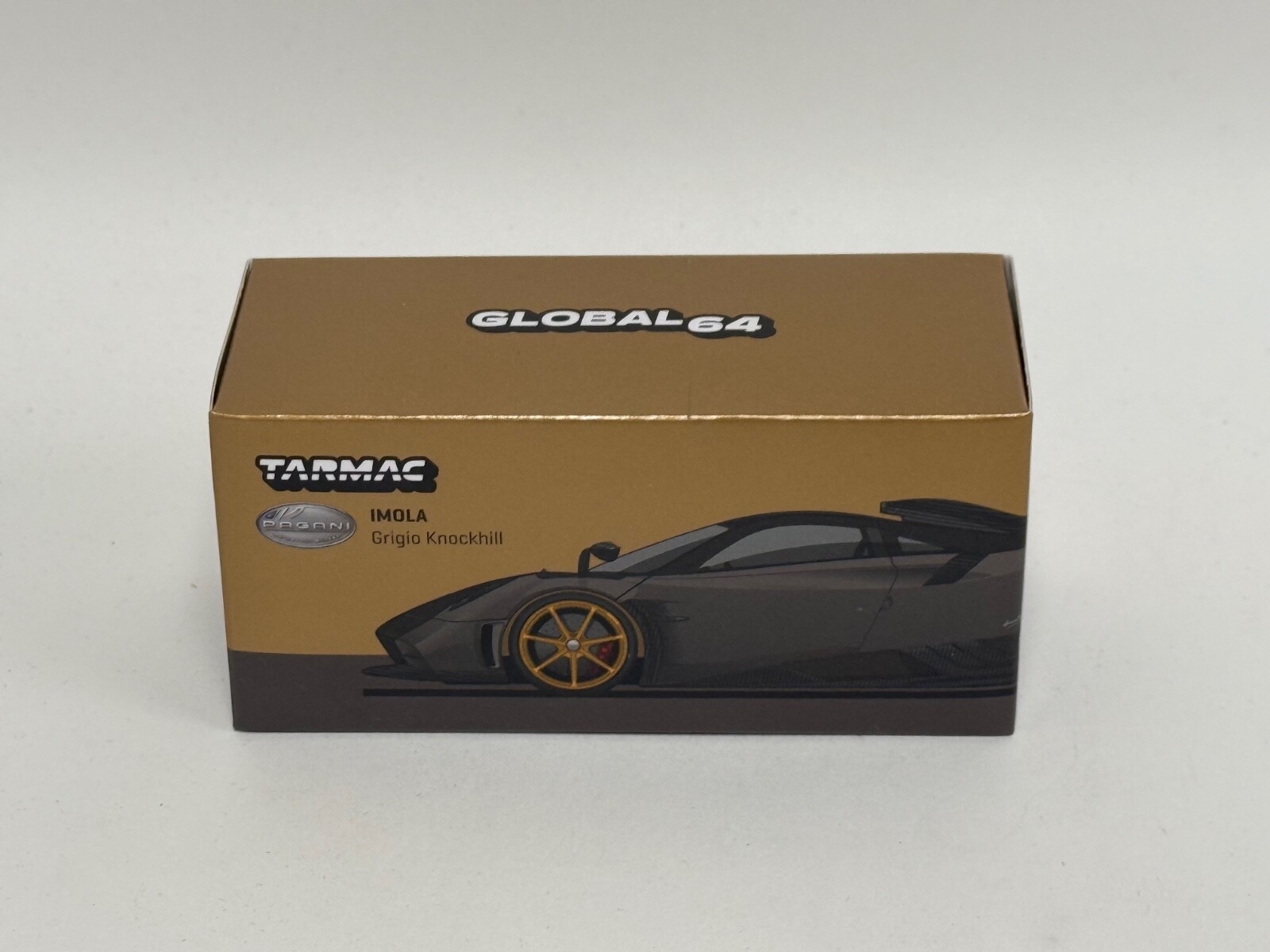 1/64 TARMAC Global 64 Pagani Imola in Gray Knockhill MIX2