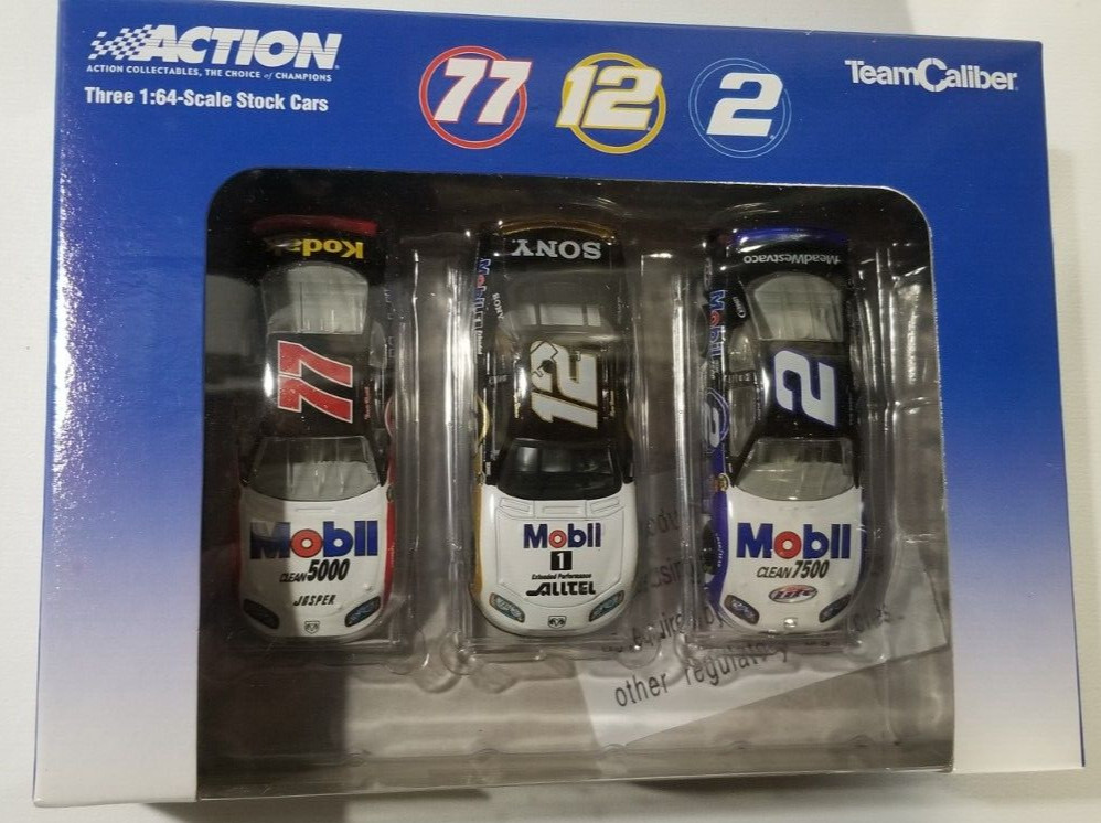 Action Team Caliber Mobil Stock Cars/ NASCAR 1:64 scale number 77-12-2 BRAND NEW