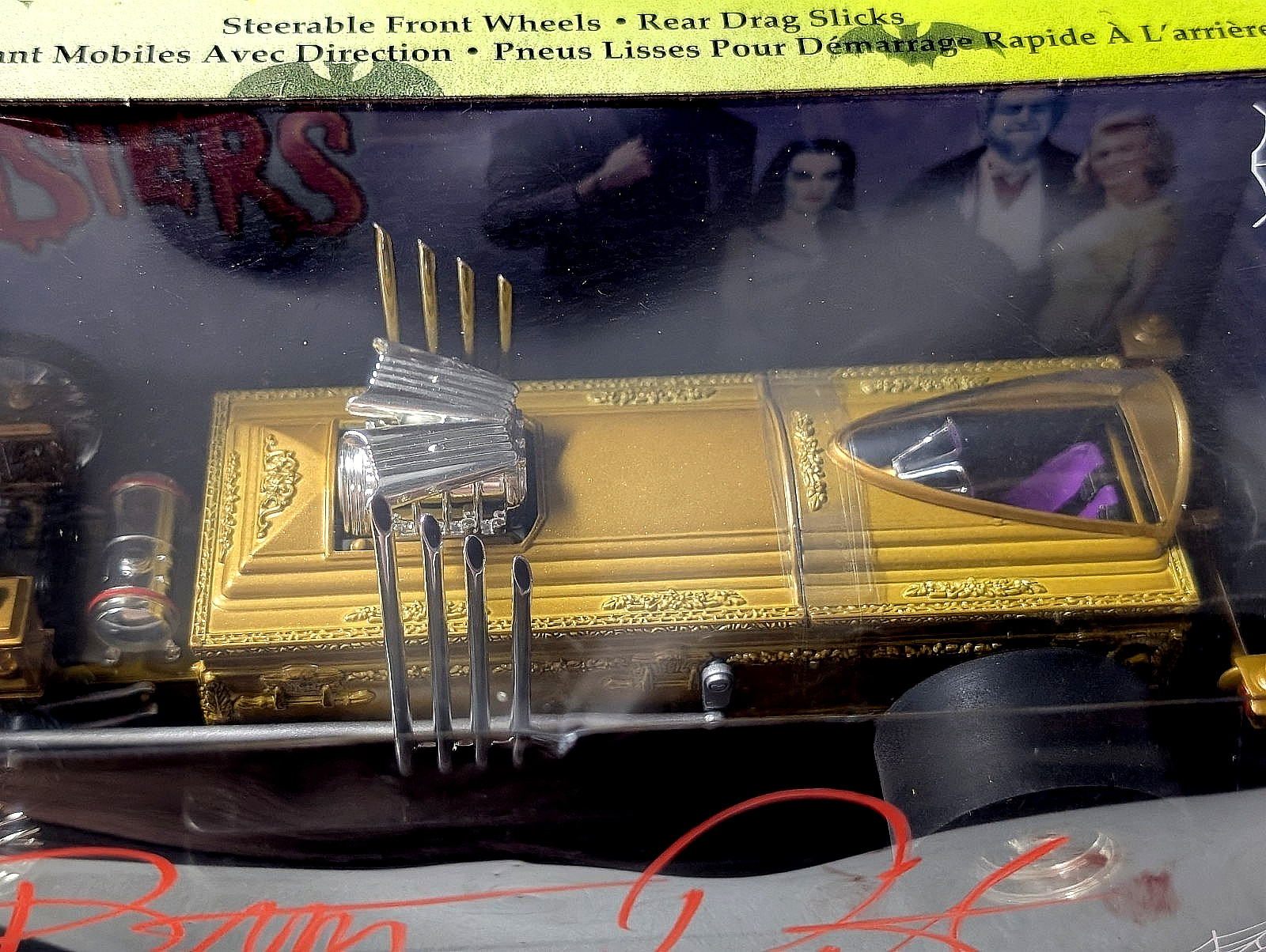 Munsters Dragula Coffin Body Dragster & Photo Signed by Butch Patrick “Eddie”