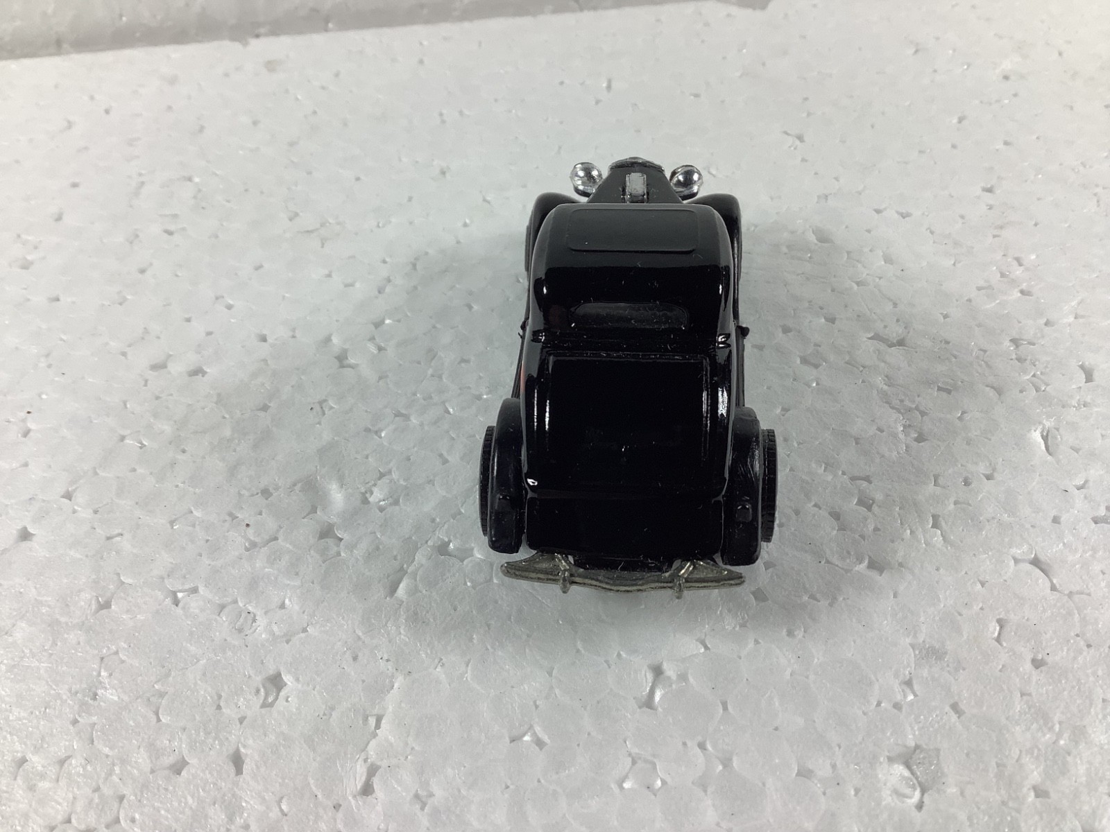 Vintage Hot Wheels Real Riders 1982 3 Window ’34 Ford/Black/Flames/Grey Hubs/HTF