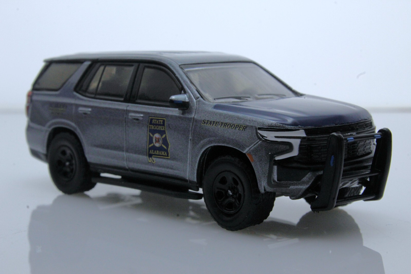 2022 Chevy Tahoe Alabama State Police Patrol Car 1:64 Scale Diecast Model