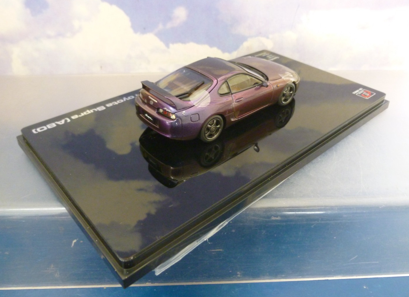 LCD DIECAST 1/43 1993 TOYOTA SUPRA MKIV MK4 (A80) RHD CHAMELEON PURPLE METALLIC