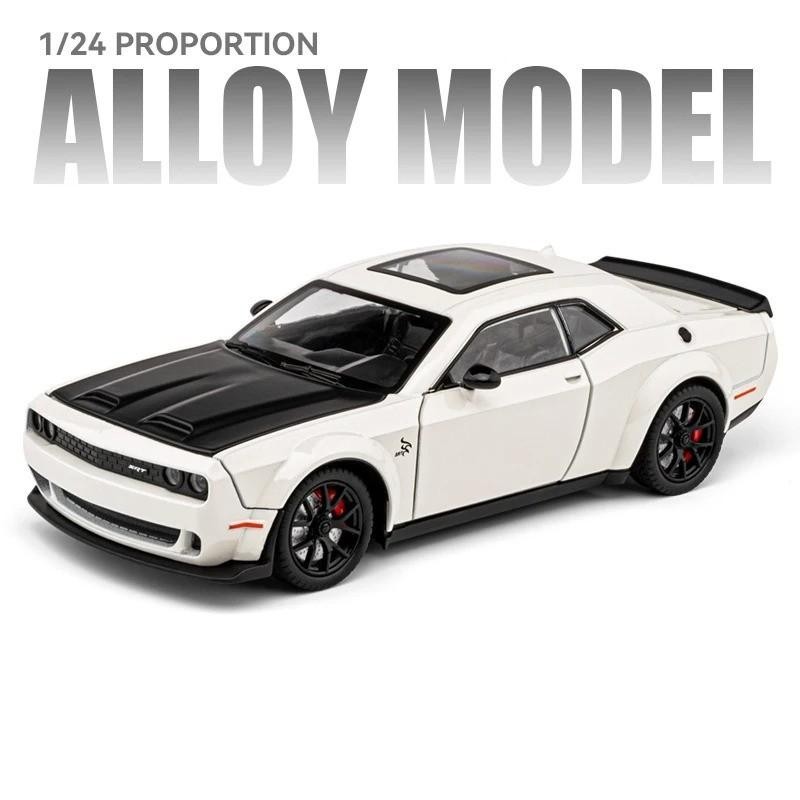 1:24 DODGE Challenger Hellcat Redeye Alloy Diecast Car Toy Gift Collectible NEW