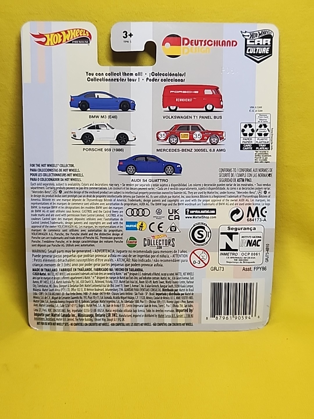 2020 Hot Wheels Mercedes-Benz 300 SEL 6.8 Deutschland Design Premium NIP 🔥(A5)
