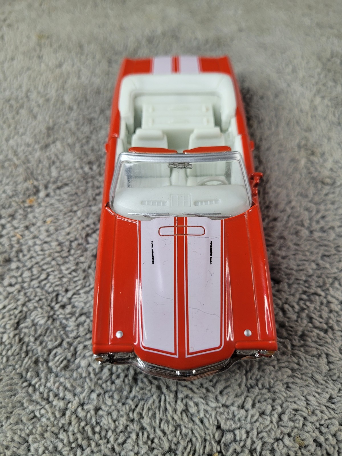 1971 Chevrolet Chevelle SS 454 Convertible Orange 1:38 Diecast Welly