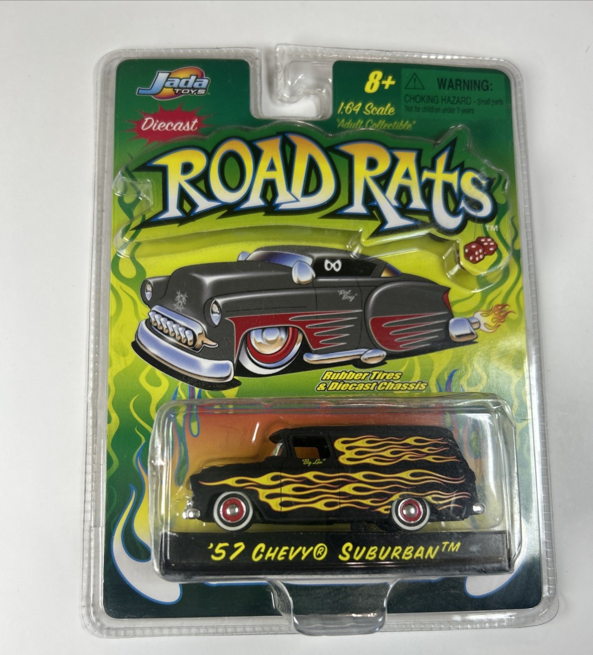 VTG NOS Sealed 2002 Jada Toys Road Rats Mixed Lot of 12 Hot Rod 1:64 Diecast