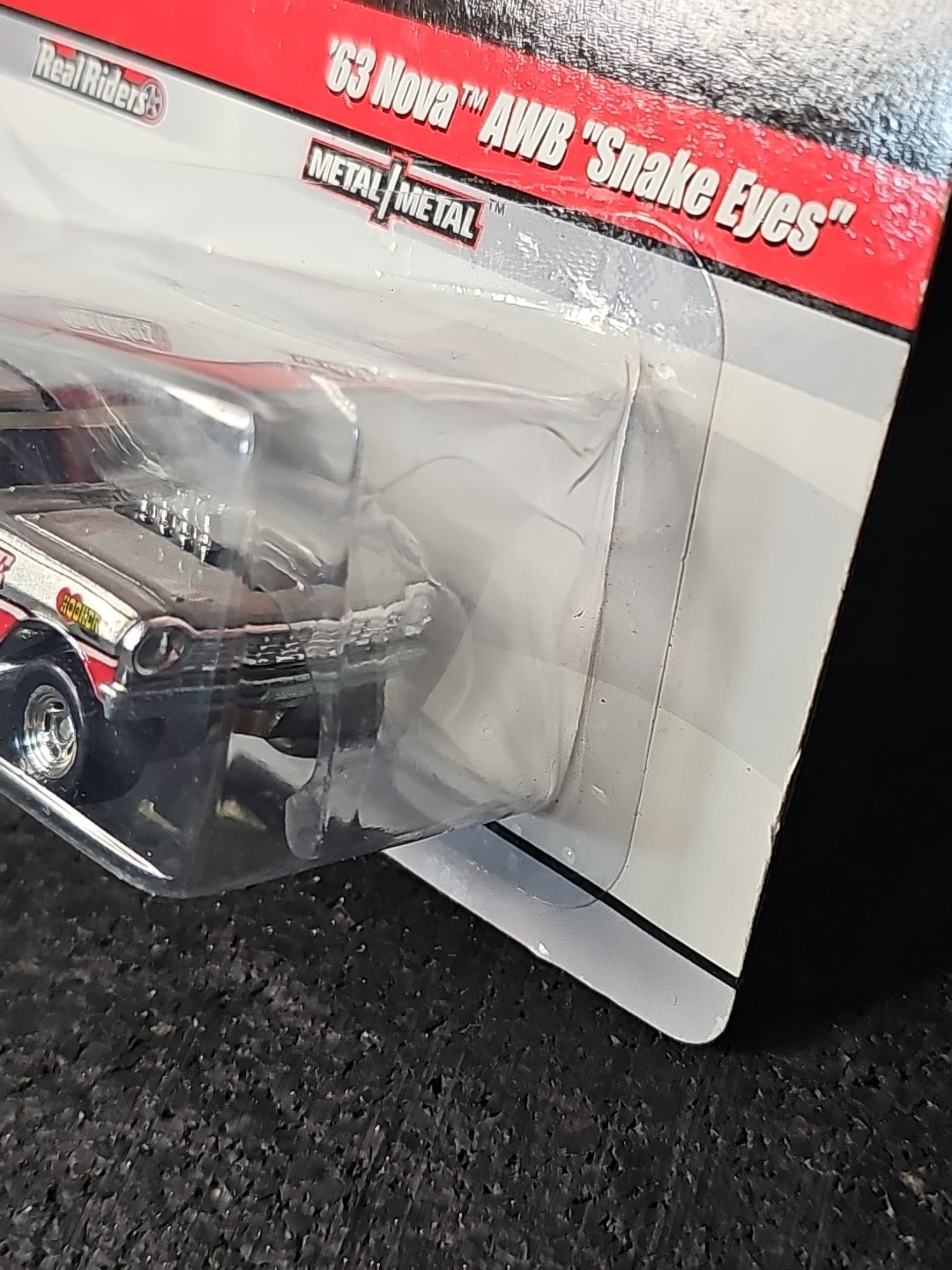 Hot Wheels Drag Strip Demons 1963 Chevy Nova AWB “Snake Eyes” D04