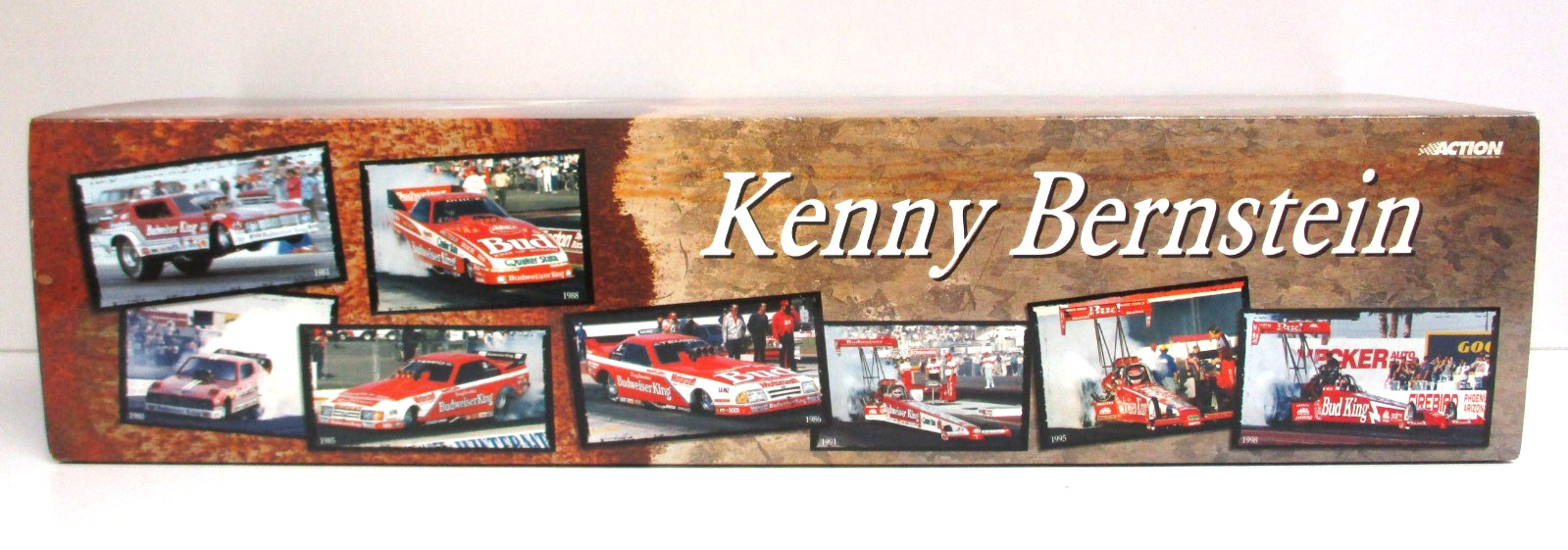 ACTION KENNY BERNSTEIN BUDWEISER KING 20TH ANNIVERSARY TOP FUEL DRAGSTER 1/24