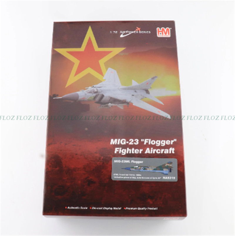 for HOBBY MASTER MIG-23ML Flogger 2786 Israeli 1990s 1:72 plane Pre-built Model