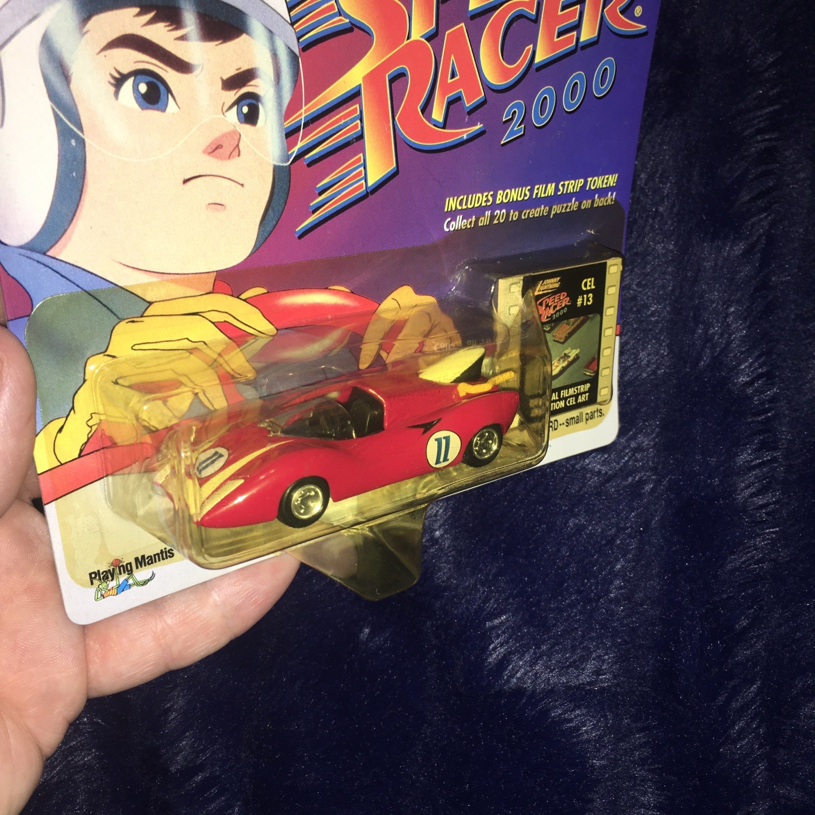 Johnny Lightning Speed Racer 2000 Mach 5 Film Cell No. 13 Unopened Package