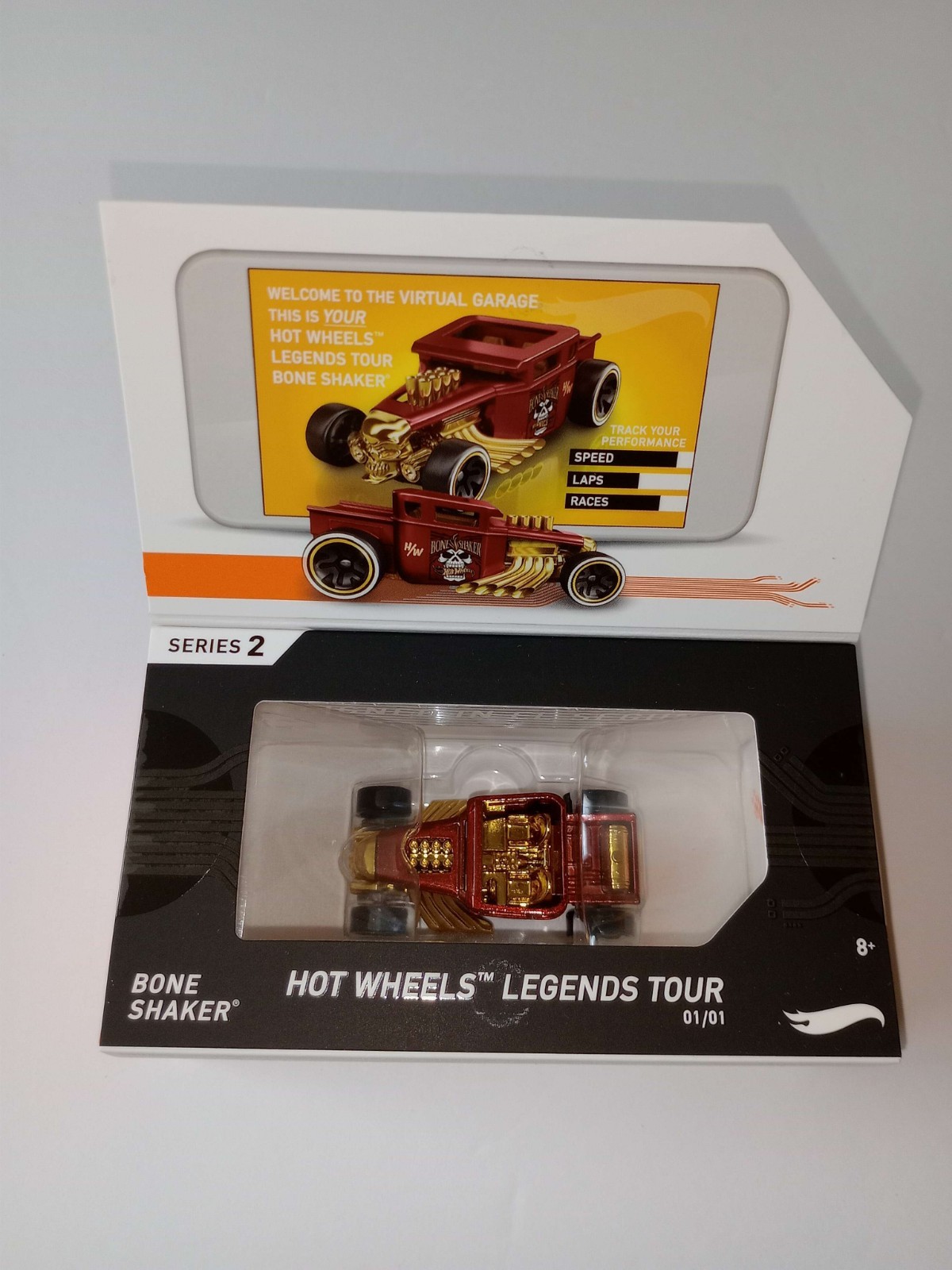 Hot Wheels Boneshaker RED High Speed Wheel / ID / Rare Black&blue Lot Of 3