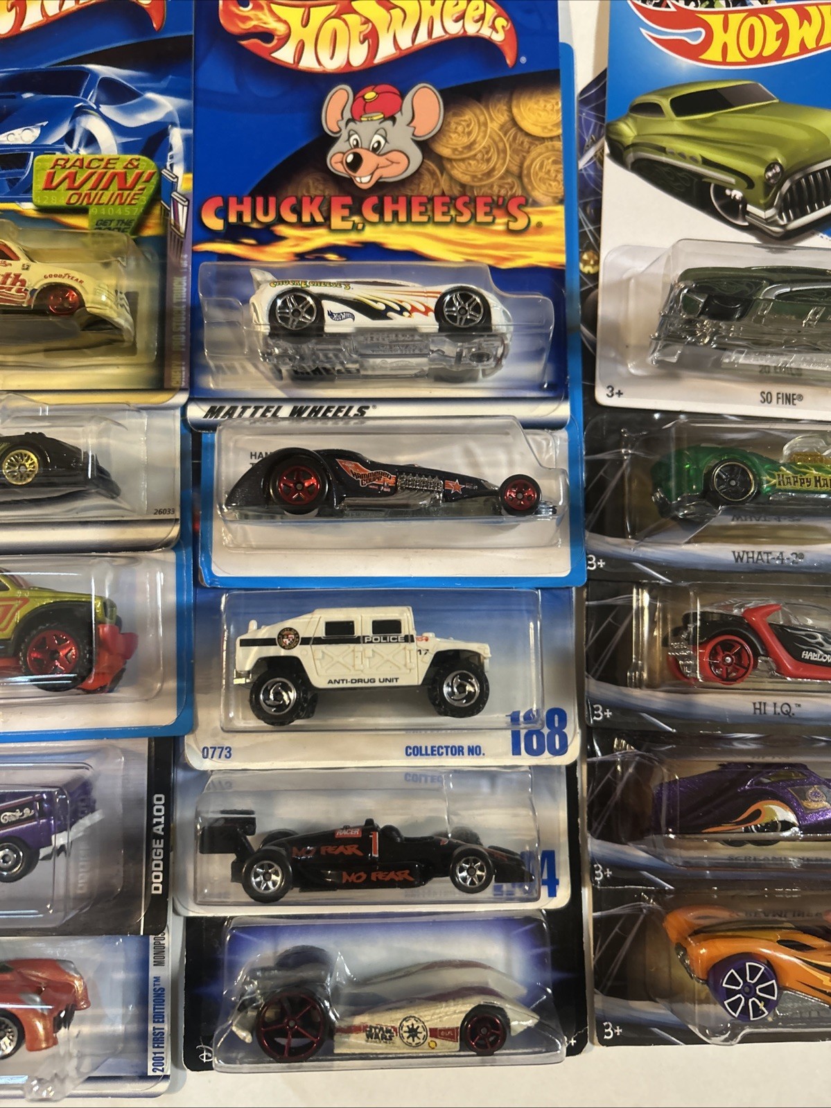 Hot Wheels Lot Of 20 Cars- Various Years, Sets, Series And Models – Unopened
