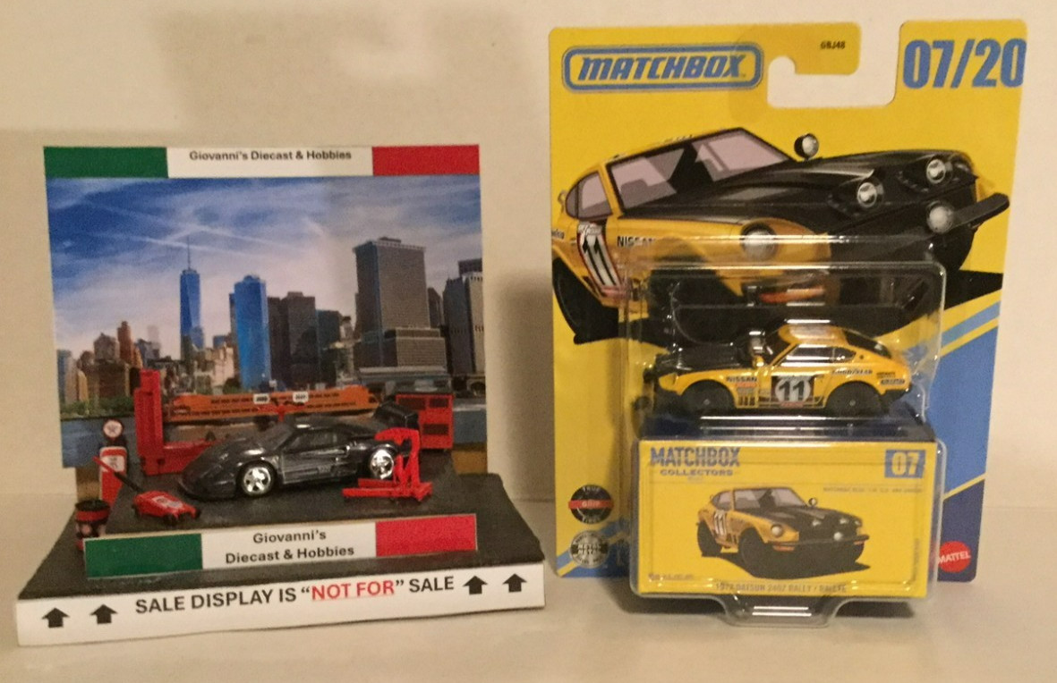 Matchbox Collectors 2026 1972 Datsun 240Z Rally / Rallye #07/20 Yellow