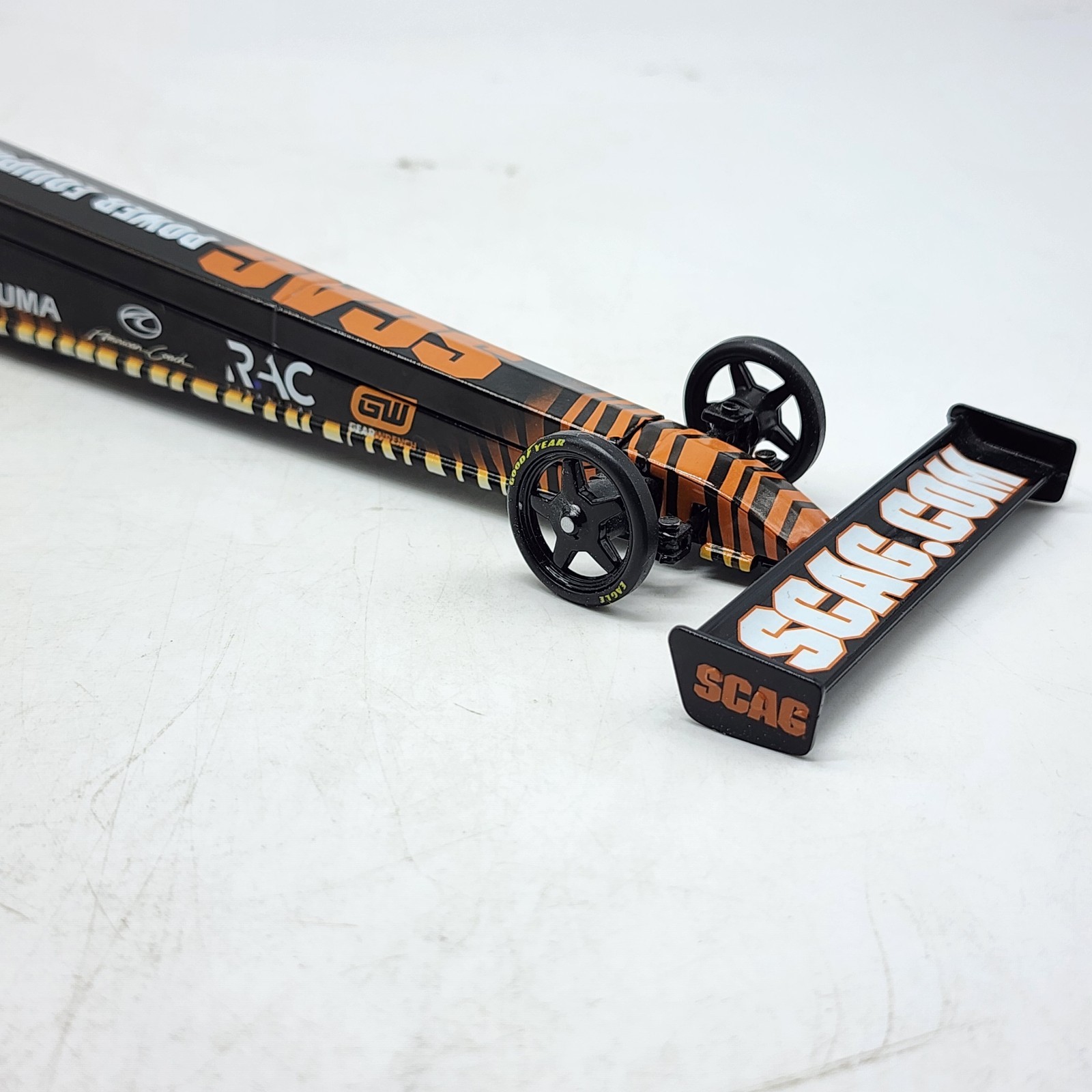 23D RC2 AutoWorld Tony Schumacher SCAG Equipment 2023 NHRA Topfuel Dragster 1/24