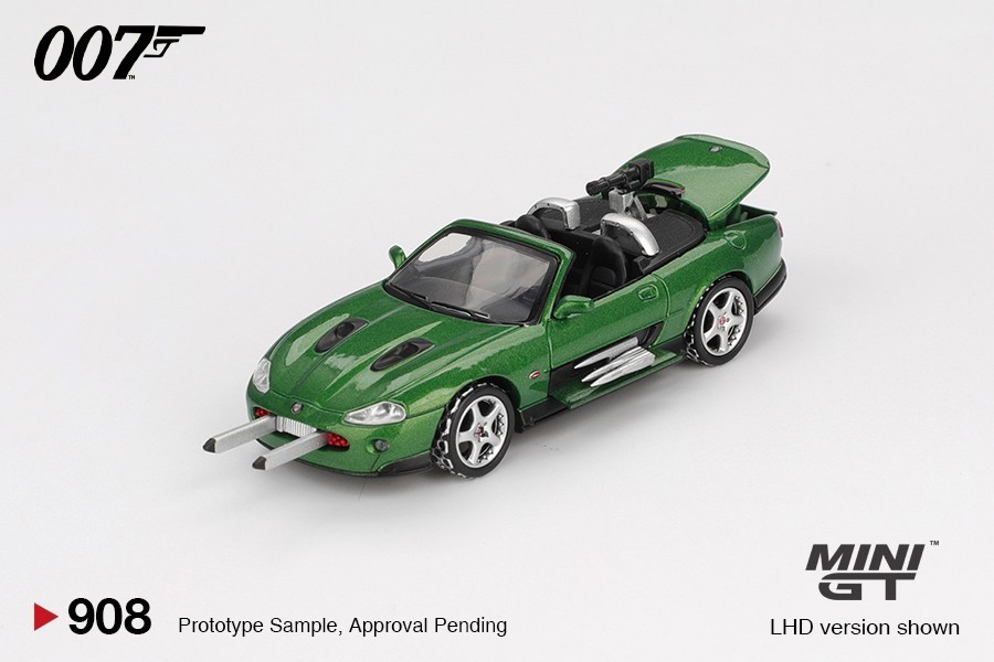 Mini GT 1:64 Jaguar XKR 007 “Die Another Day” Japanese Packaging #908