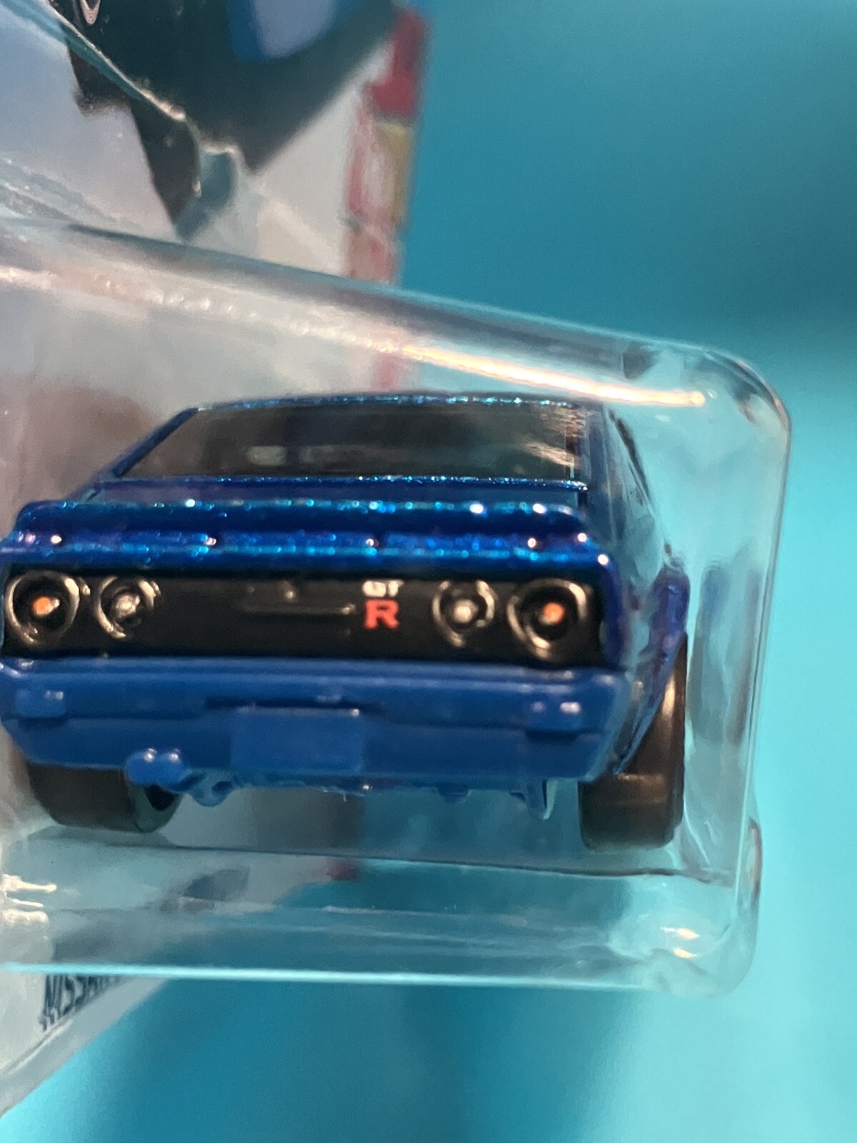 Hot Wheels Nissan Skyline 2000 GT-R Blue Then and Now Carded