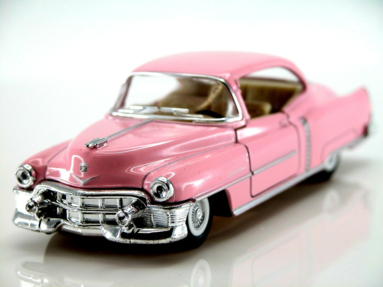 2pcs Kinsmart 1953 Cadillac Series 62 Coupe Scale1:43 Die Cast Collectable