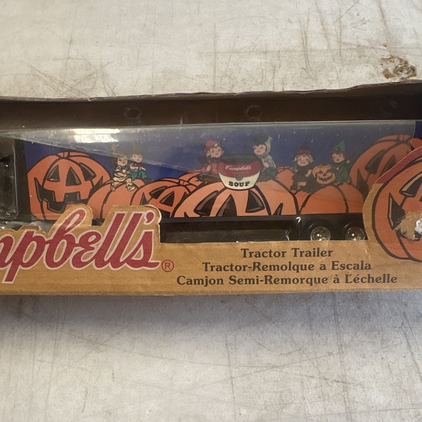 Ertl Campbell’s Halloween Tractor Trailer Diecast Unopened 1999
