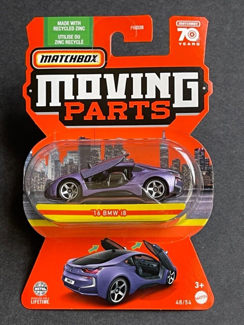 2023 Matchbox Moving Parts 70 Years Complete Car Set from Lot of Options – NEW
