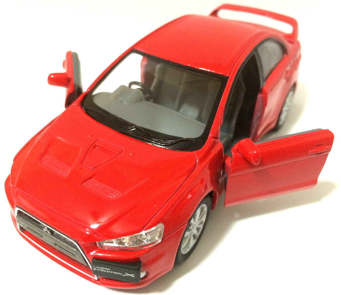 1:36 Scale 2008 Mitsubishi Lancer Evo Evolution X diecast CAR model 5″ RED