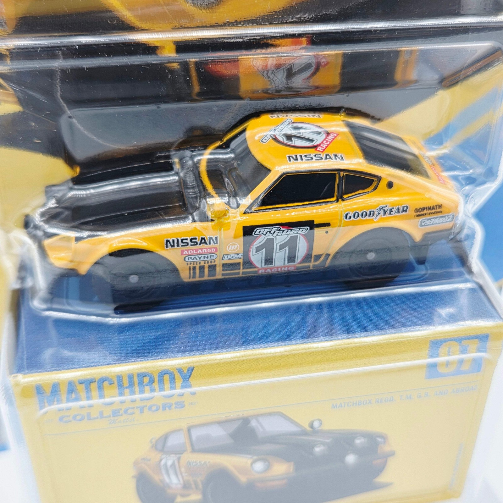 Matchbox ’72 Datsun 240Z Rally (2026 Premium Collectors Series – Mix 4 Case H)