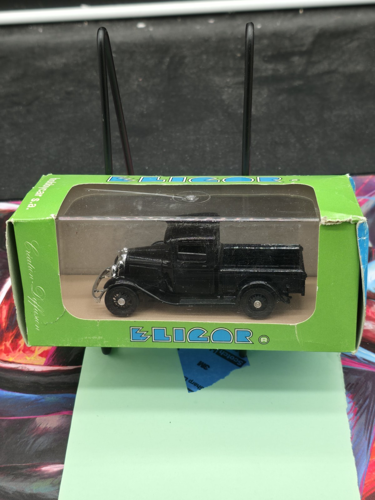 Elicor # 1080 Ford V8 1933 Black Pick-Up 1:43 Scale