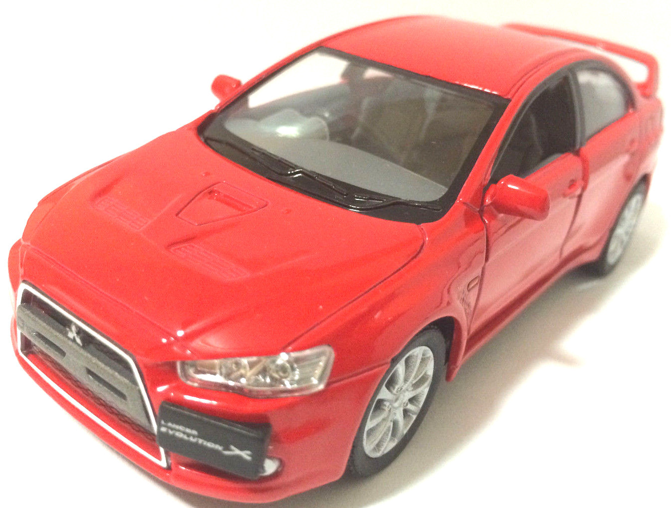 1:36 Scale 2008 Mitsubishi Lancer Evo Evolution X diecast CAR model 5″ RED